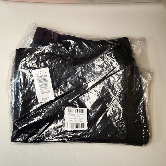 ❤️NWT VINTAGE TORRID TWILL PANTS - HIGH RISE COMFORT FLEX WAIST - PLUS SIZE - Picture 5 of 9